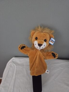New Puppet Pals Lion Hand Plush Hand Puppet 10”